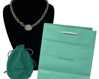 TIFFANY & CO. Sterling Silver "Return To Tiffany" Necklace

