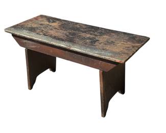 Primitive Crock Bench
