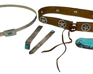 Collection Southwestern Sterling Turquoise Accessories, OTERO
