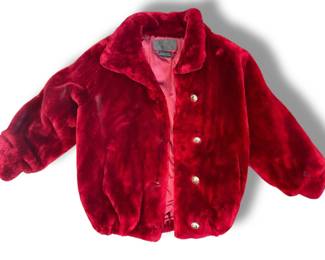 A Canadian Dyed Sheared Beaver Fur Coat
