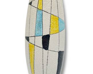 Mid Century MIRO Style Textured Vase
