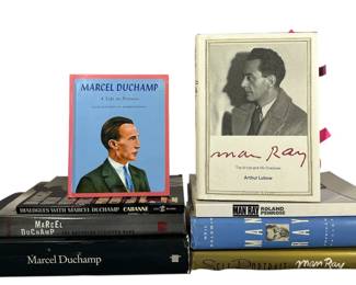 Collection of MAN RAY & MARCEL DUCHAMP Art Books

