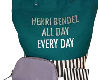 A HENRI BENDEL Travel Tote With Card Case

