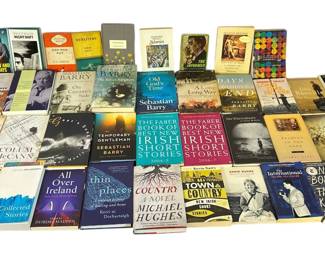 Collection of Irish Literature Books
