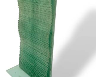 DANNY LANE Style Stacked Glass Sculpture
