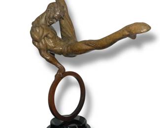 RICHARD MACDONALD 'Gymnast State II' Bronze Sculpture
