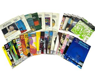 Collection of 1992 - 2003 Modern Painters Magazines
