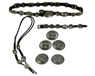 Collection Child's Southwestern Silver Accessories
