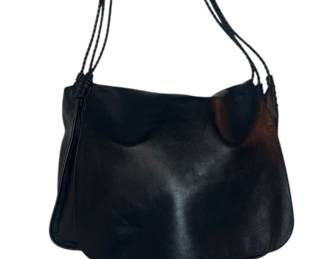 A Vintage YVES SAINT LAURENT Leather Shoulder Bag
