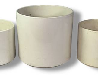 GAINEY CERAMICS, Set of Planters
