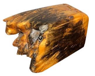 A RICHARD ROTHBARD Burlwood Abstract Puzzle Box
