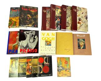 Collection of Modern Art / Surrealism Books VAN GOGH, PICASSO
