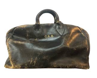 Elk Hide Leather Doctor's Travel Bag

