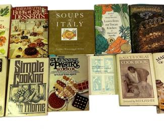 Collection of Vintage 80s, 90s ITALIAN & AMERICAN Cookbooks
