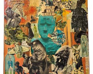 A Vintage Surrealism Mixed Media Collage
