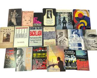 Collection of Female Author, Gender and Sexuality Books
