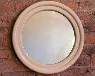 Space Age Mid Century Wall Mirror, CATTANEO Italy
