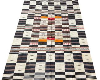 Large African Ceremonial Kente Cloth
