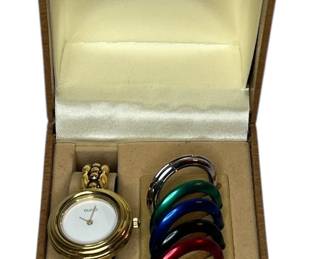 Vintage GUCCI Interchangeable Bezel Ladies Watch
