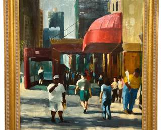 ROSEMARIE ADCOCK OEHLER Painting "North On South State"
