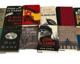 Collection of JOHN LE CARRE Books, First Editions
