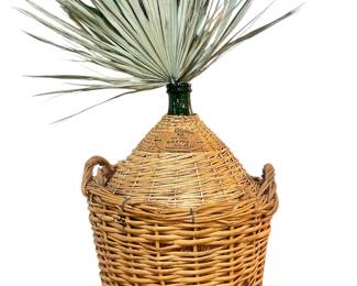 Larger Wicker Italian Demijohn
