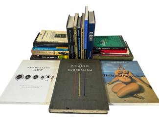 Collection of Surrealism Catalogue and Art Books PABLO PICASSO, SALVADOR DALI
