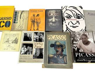 Collection of PABLO PICASSO Art Books
