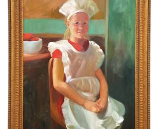 ROSEMARIE ADCOCK OEHLER Painting, Girl
