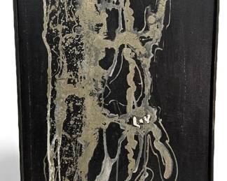 Mid Century Abstract Painting, COLETTE HOFFMAN