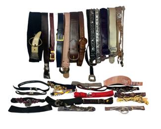 Large Collection Women's Belts
