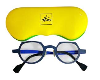 EYE WITNESS "WC" by Patrick Hoet Two Tone Eyeglasses