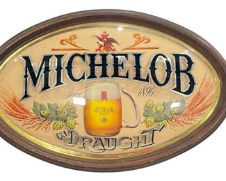 A 1976 MICHELOB Bubble Beer Advertising Sign