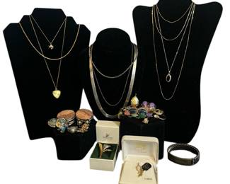 Vintage Sterling, Gold Filled, & Costume Jewelry