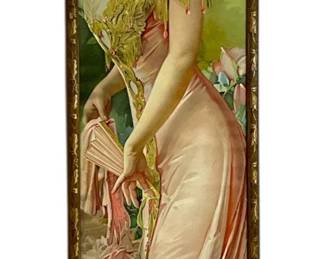 Original Yard Long Print Gibson Girl