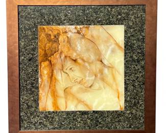 A Marble Painting by MARK CAMPBELL