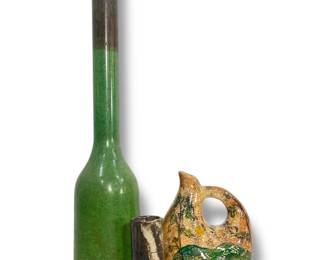 Three Pieces of Mid Century Pottery