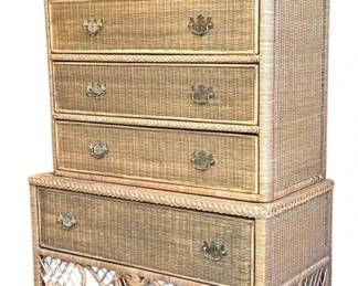 RALPH LAUREN "Safari" Highboy Dresser