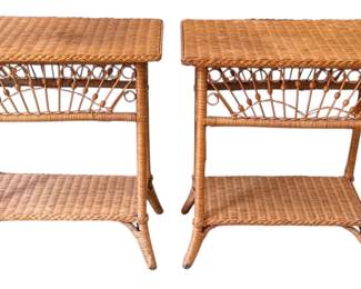 A Pair of RALPH LAUREN "Safari" Nightstands