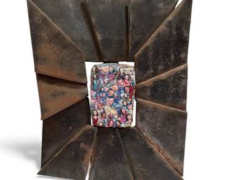 R.Q. HYDE, Found Object Abstract Expressionist Work