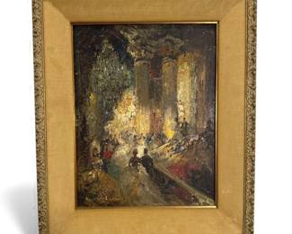 A Study of LUDWIG GSCHOSSMANN, Paris Opera Scene