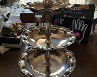 Mexican Hallmark Sterling Silver.... Due to value, this piece is not at the sale.  Can be scheduled to see by appointment at my office next week.  Text 901.573.2228 for info and appointment