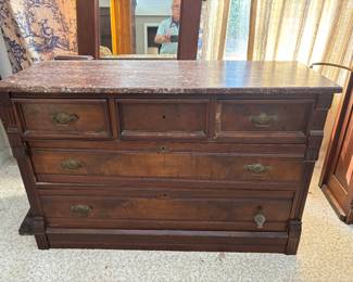 Marble Top Chest