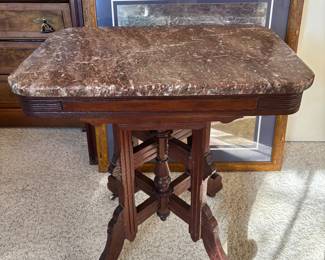 Marble top