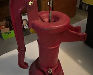 Cast-Iron Water Pump-Great for a garden area
