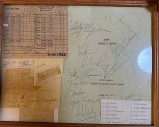 Signed New York Yankees