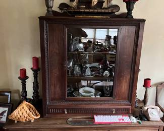 Antique hutch.