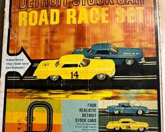 Eldon Daytona Beach Detroit Stock Car Road Race Set.