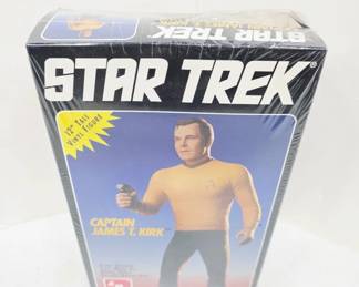 17	Star Trek Captain Kirk Action Figure