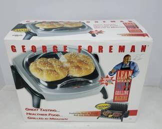 George Foreman Grill New Unused